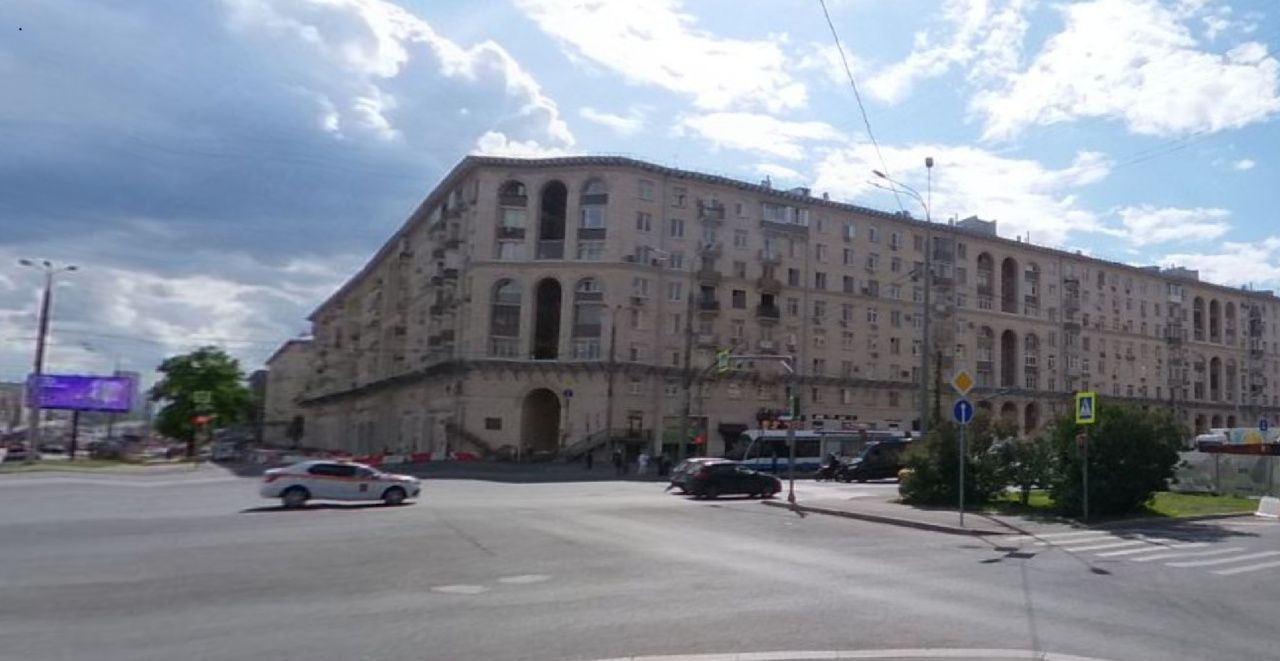 фасад дома, здание по адресу г Москва, Ленинский пр-кт, д 70/11